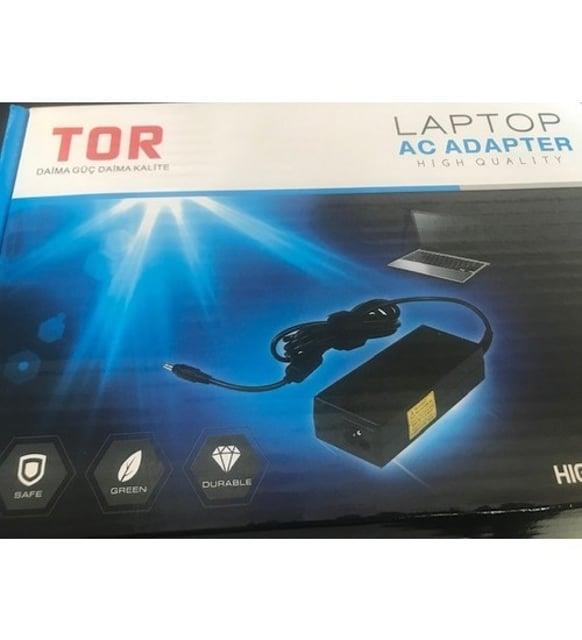 TOR 65W TH-604 19V 3.3AMPER 1.7/4.8MM MUADİL NOTEBOOK ADAPTÖRÜ (HP UYUMLU)