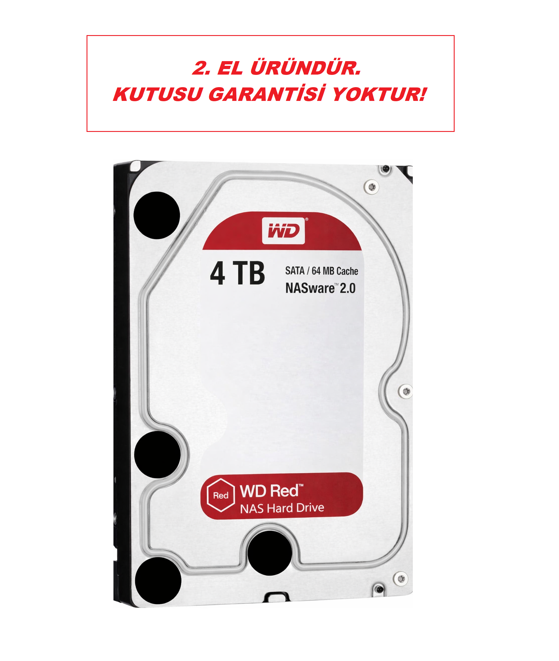 Western Digital Red WD40EFRX SATA 3.0 5400 RPM 3.5