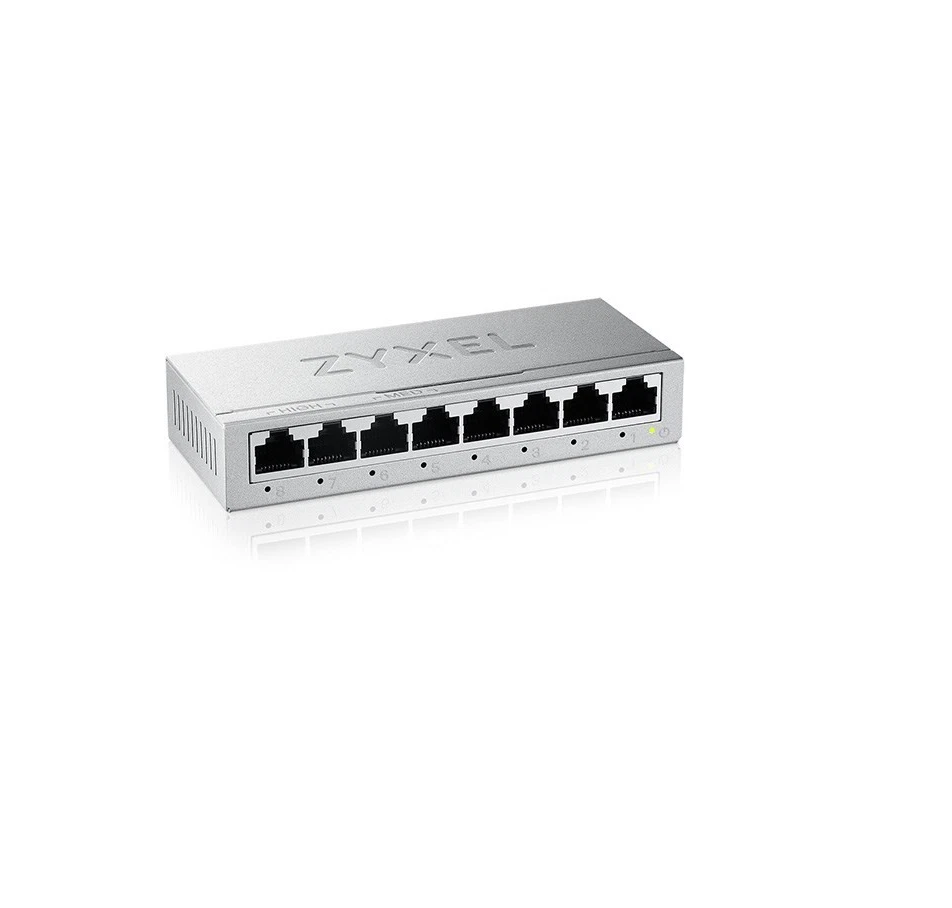 Zyxel GS-108B V5 8 Port 10/100/1000 Mbps Gigabit Switch