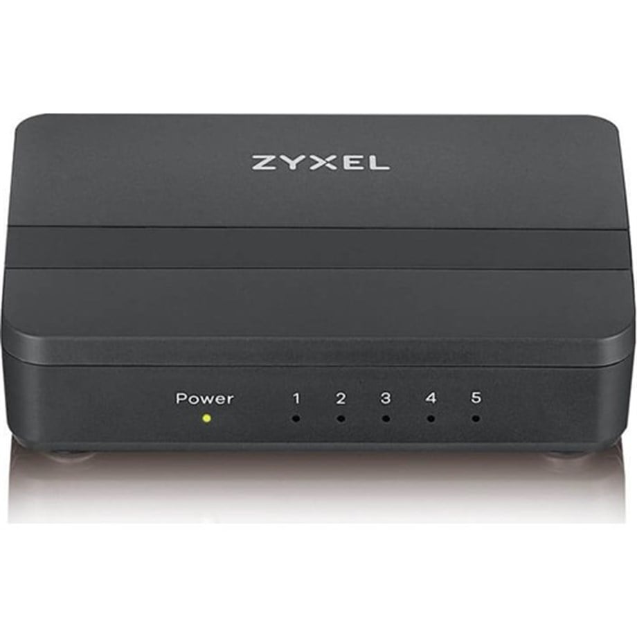 Zyxel GS105S v2 5-Port 10/100/1000Mbps Tak-Kullan Port-Önceliklendirme Destekli Gigabit Switch