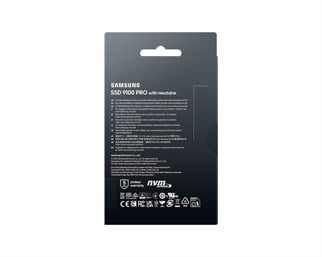 2TB SAMSUNG 9100 PRO PCIE GEN 5.0 X4 NVME 2.0 (14700/13400MB/s) HEATSINK MZ-VAP2T0CW