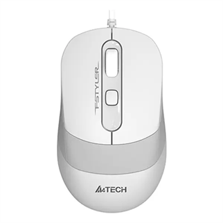 A4 TECH F1010 Kablolu USB Q Trk Beyaz Klavye - Mouse Set