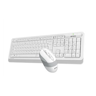 A4 TECH FG1010, Beyaz, FSTYLER, 2.4Ghz Kablosuz, Türkçe Q, Klavye Mouse Set