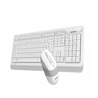 A4 TECH FG1010, Beyaz, FSTYLER, 2.4Ghz Kablosuz, Türkçe Q, Klavye Mouse Set