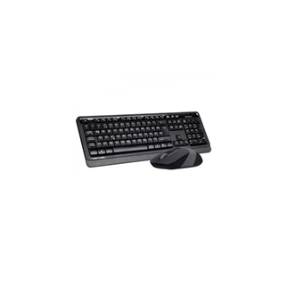 A4 TECH FG1010, Gri, FSTYLER, 2.4Ghz Kablosuz, Türkçe F, Klavye Mouse Set