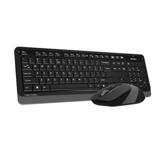 A4TECH FG1010 Kablosuz Q Trk Siyah/Gri Klavye - Mouse Set