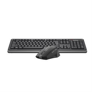 A4TECH FG1035 Kablosuz Q Trk Siyah/Gri Klavye - Mouse Set