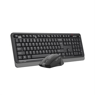 A4TECH FG1035 Kablosuz Q Trk Siyah/Gri Klavye - Mouse Set