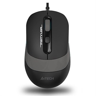 A4TECH FM10 Kablolu USB 1600dpi Siyah/Gri Mouse