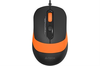 A4TECH FM10 Kablolu USB 1600dpi Siyah/Turuncu Mouse