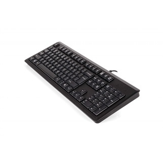 A4 TECH KR-92, Siyah, USB Kablolu, Türkçe Q, Multimedya, Klavye