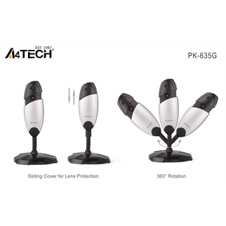 A4 TECH PK-635G 480P Dahili Mikrofonlu USB WEBCAM