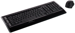A4TECH 9300F Kablosuz Q Trk Siyah Klavye - Mouse Set