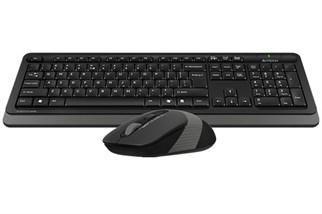A4TECH FG1010 Kablosuz F Trk Siyah/Gri Klavye - Mouse Set