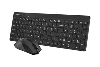 A4TECH FG2400 AIR2 Kablosuz Q Trk Sessiz Siyah Klavye - Mouse Set