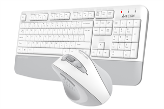 A4TECH FG2500S PLUS Kablosuz Q Trk Beyaz Klavye - Mouse Set