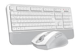 A4TECH FG2500S PLUS Kablosuz Q Trk Beyaz Klavye - Mouse Set