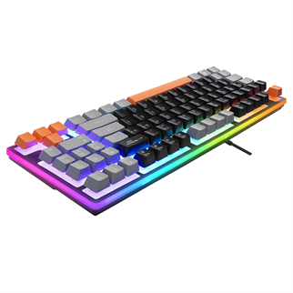 ACER eMachines, EAK216, Siyah, USB Kablolu, Rainbow Backlight, Membran Renkli Tuşlar, Türkçe Q, 90 Tuşlu, Gaming Klavye