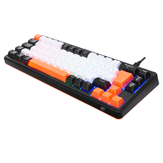 ACER eMachines, EAK810, Siyah, USB Kablolu, Rainbow Backlight, Membran Renkli Tuşlar, Türkçe Q, 68 Tuşlu, Gaming Klavye