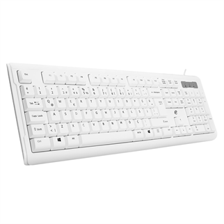 ACER eMachines, EAK9821, Beyaz, USB Kablolu, Türkçe Q, Standart Klavye