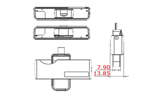 ACS ACR39U-ND PocketMate II Micro-USB Tam Boy Temaslı Akıllı Kart Okuyucu
