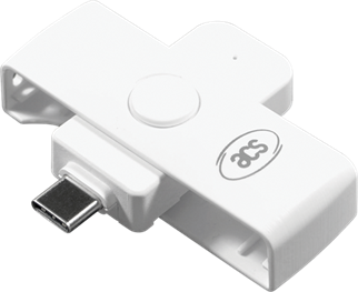ACS ACR39U-NF PocketMate II USB Type-C Tam Boy Temaslı Akıllı Kart Okuyucu
