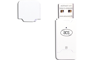 ACS ACR40T-A5 USB Type-C SIM Boyutlu Temaslı E-İmza Akıllı Kart Okuyucu