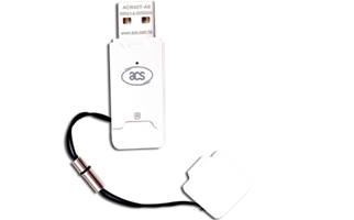 ACS ACR40T-A5 USB Type-C SIM Boyutlu Temaslı E-İmza Akıllı Kart Okuyucu