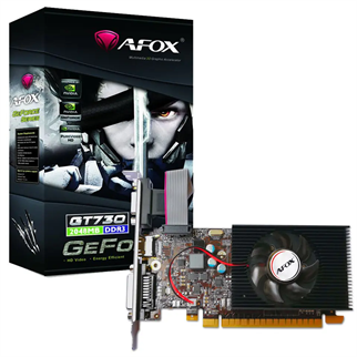 AFOX 2GB GT730 AF730-2048D3L6 DDR3 128bit HDMI-DVI PCIE 2.0