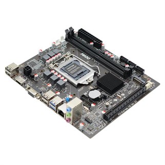 AFOX IH310C-MA6-V4 2xDDR4 VGA+HDMI 1xGLAN 1x M.2 NVMe Gen3 1151Pin ANAKART