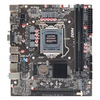 AFOX IH310C-MA6-V4 DDR4 HDMI VGA PCIe 16X 1151p mATX