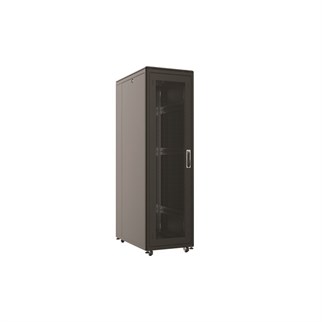 AGER 36U + 2li Fan 800x1000mm Dikili Tip Siyah Kabinet Vega AG-VB36U8010S1 Cam Kapak