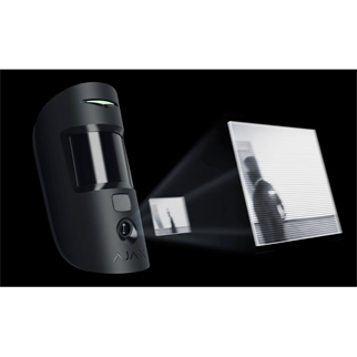 AJAX  MotionCam Kablosuz Kameralı Hareket Dedektörü SİYAH