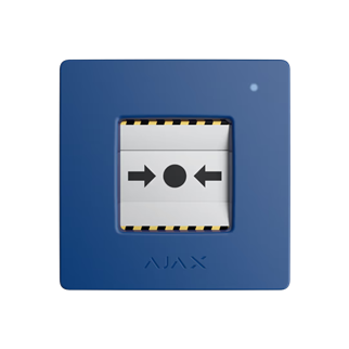 AJAX, Manual Call Point, Kablosuz, KIRBAS BUTONU NC, MAVİ