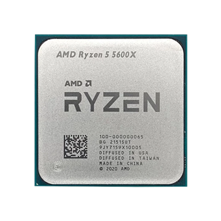 AMD RYZEN 5 5600X 35MB 6çekirdekli VGA YOK AM4 65w Kutusuz+Fansız