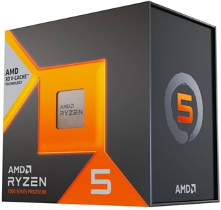 AMD RYZEN 5 7500X3D 102MB 12çekirdekli O/B UHD AM5 65w Kutulu+Fansız
