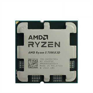 AMD RYZEN 5 7500X3D 102MB 12çekirdekli O/B UHD AM5 65w Kutulu+Fansız