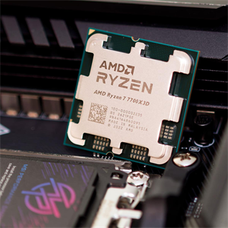 AMD RYZEN 7 7700X3D 8 Core, 4,00-4.50GHz, 104Mb Cache, 120W,  AM5 Soket, TRAY, (Dahili Grafik VAR, Fan YOK) TÜRKİYE Distibütör GARANTİLİ