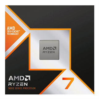 AMD RYZEN 7 9850X3D 8 Core, 4,70-5.60GHz, 104Mb Cache, 120W,  AM5 Soket, BOX, (Dahili Grafik VAR, Fan YOK)