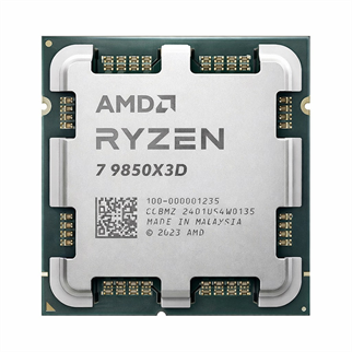 AMD RYZEN 7 9850X3D 96MB 8çekirdekli VGA YOK AM5 120w Kutusuz+Fansız