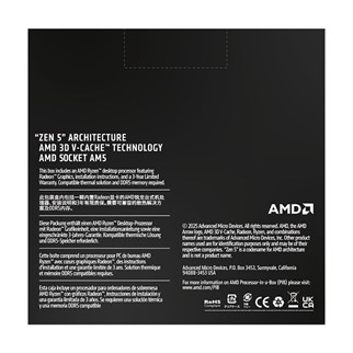 AMD RYZEN 9 9950X3D2 Dual Edition 4.30GHZ BOXWOF