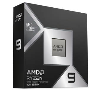 AMD RYZEN 9 9950X3D2 Dual Edition 16 Core, 4,30-5.60GHz, 208Mb Cache, 200W,  AM5 Soket, BOX (Kutulu) (Dahili Grafik VAR, Fan YOK)