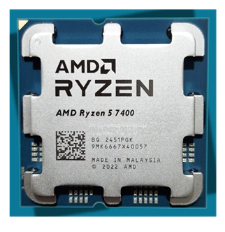 AMDAMD RYZEN 5 7500 22MB 6çekirdekli O/B UHD AM5 65w Kutusuz+Fansız