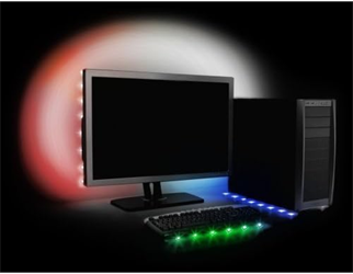 ANTEC Accent Lighting Kırmızı LED Şerit (Monitör, TV ve Kasa Arkası USB Güçlü Ambient Aydınlatma Şeridi)