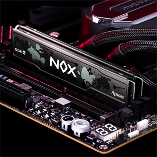 APACER 16GB DDR5 5600MHZ CL40 PC RAM NOX AH5U16G56C522MBAA-1