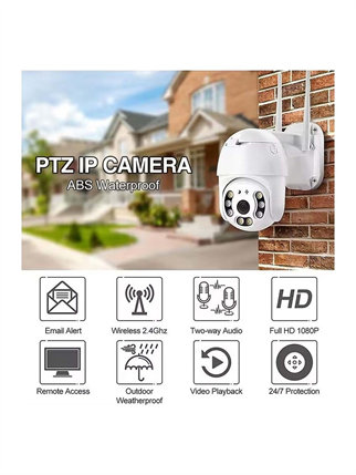APRONX 3MP PTZ Speed Dome 2.8mm Wıfı Kablosuz 4G IP Kamera APX-WP70