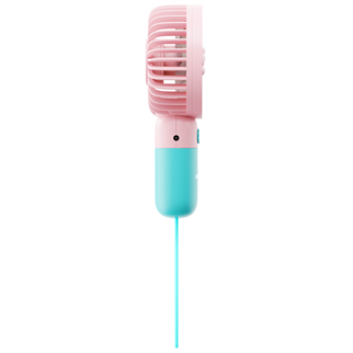 ASONIC AFN24, MAVİ, 1 Kademeli Hız, Elde Kullanım, Dahili 250mAh Bataryalı, Type-C Şarj Girişli, Vantilatör