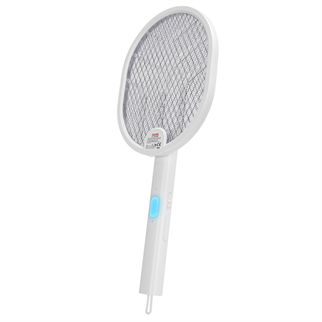 ASONIC AS-A26, Beyaz, 3000V, Raket Tipi, UV Mor Işıklı, 1200mAh, Bataryalı, Şarj Edilebilir, Katlanabilir, Sinek Öldürücü