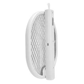 ASONIC AS-A26, Beyaz, 3000V, Raket Tipi, UV Mor Işıklı, 1200mAh, Bataryalı, Şarj Edilebilir, Katlanabilir, Sinek Öldürücü