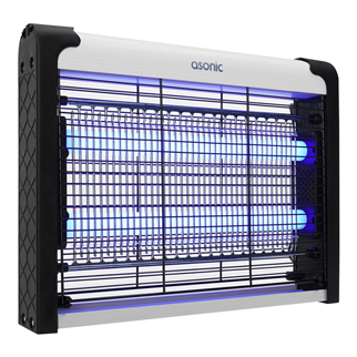 ASONIC AS-A28, Siyah, 4W, 2000V, Masaüstü, Zincir Askılı, 2adet UV Mor Işıklı, Siyah Kasa, Sinek Öldürücü